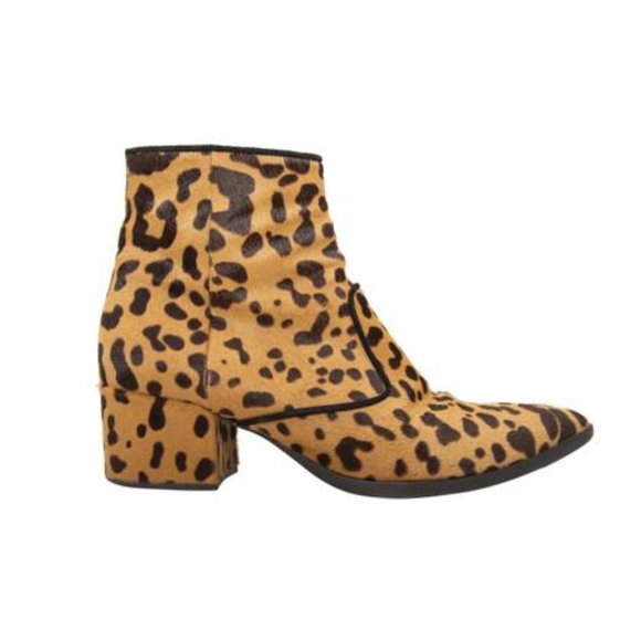 Miu Miu Shoes - MIU MIU PONYHAIR LEOPARD BOOTS